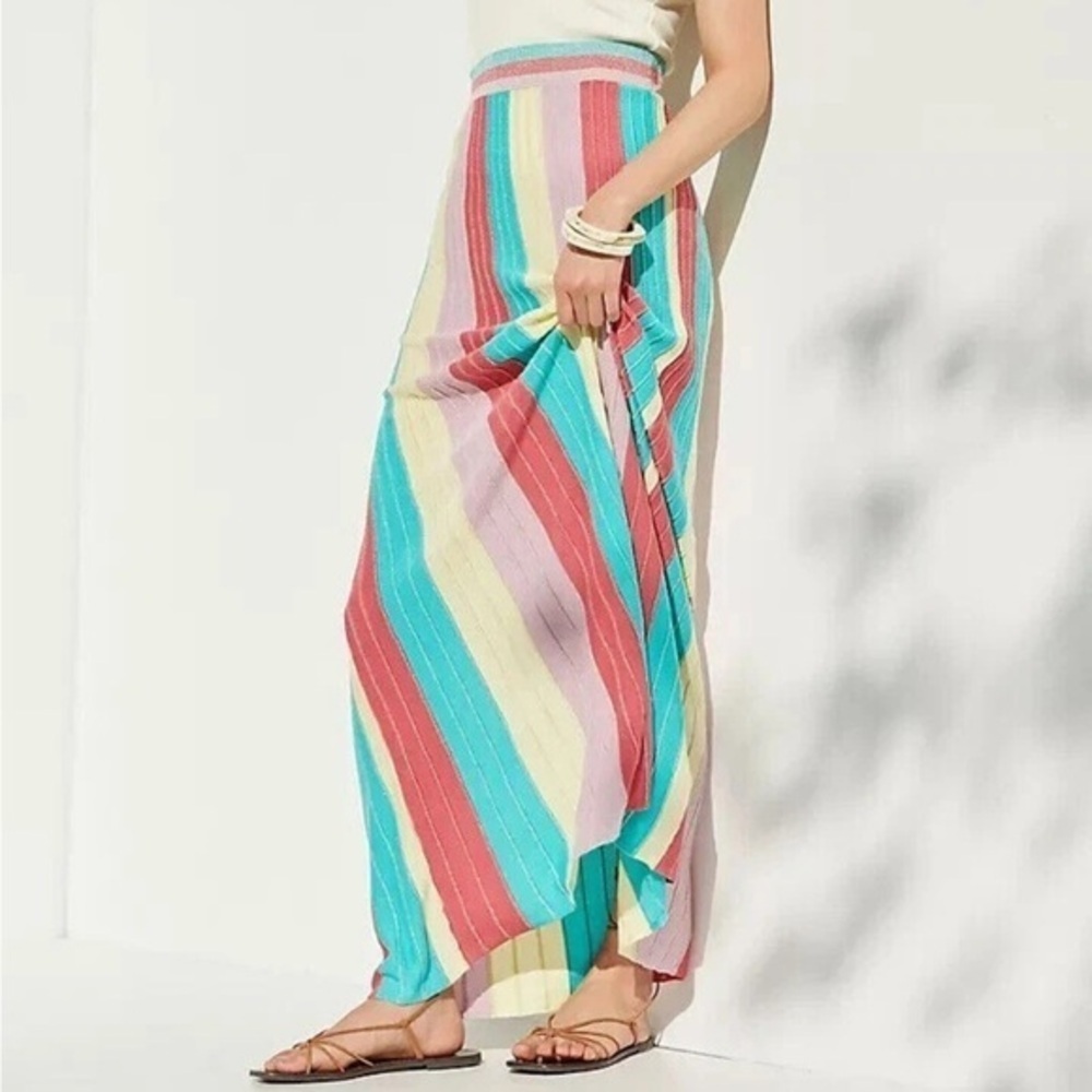Anthropologie Multicolor A-Line Skirt